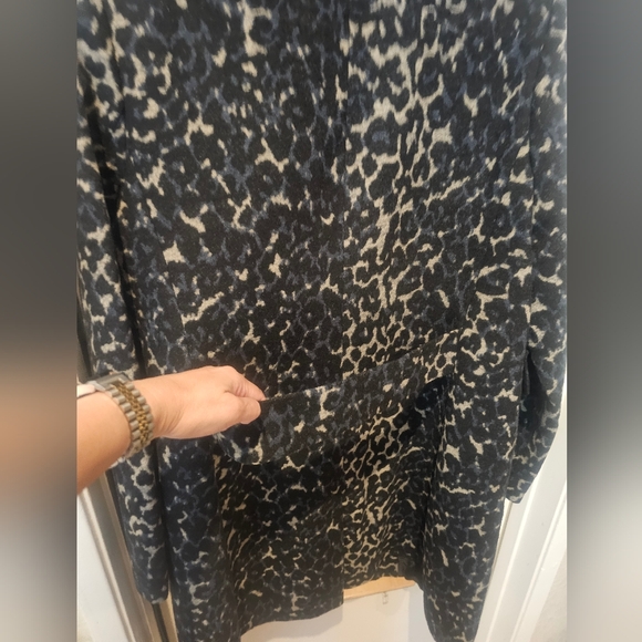 Kensie Print Coat - Picture 3 of 5